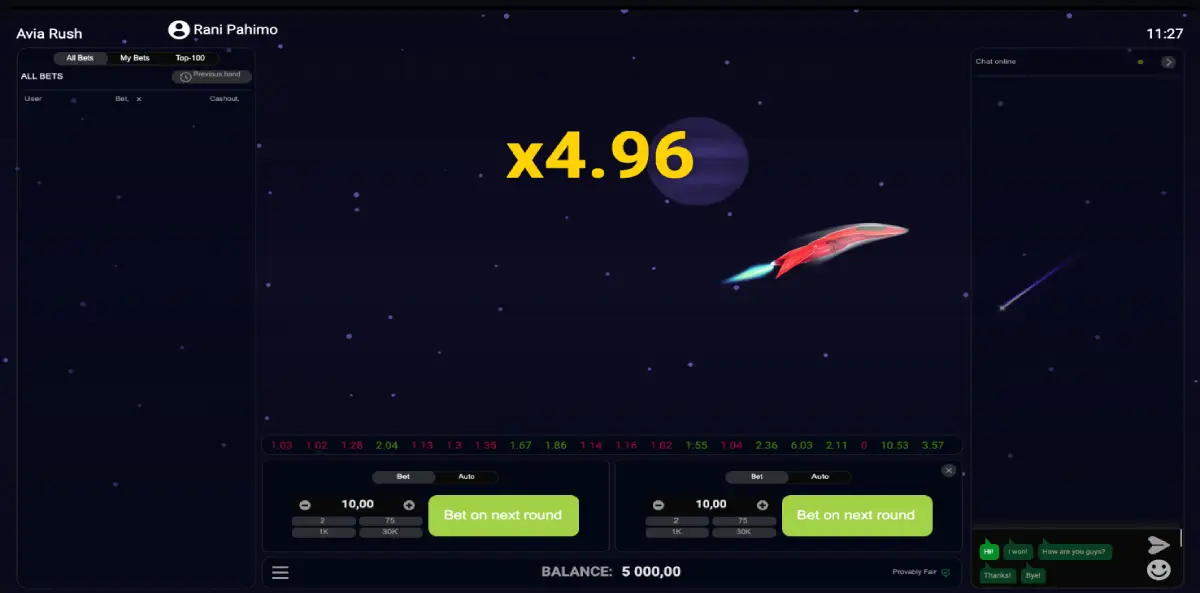Avia Rush Strategien erklärt mit Crash-Multiplikatoren